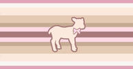 lambcute - a cutegender variant where the user is also a lamb/sheep. this gender may also feel cute, innocent, sweet, and warm