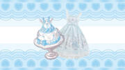 furilitaic - a gender relating to lolita fashion (specifically sweet), lace, frills, light blues, furina, and furina in lolita fashion